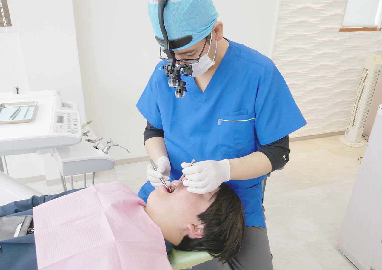 豊富な経験に基づき、さまざまな治療法に対応