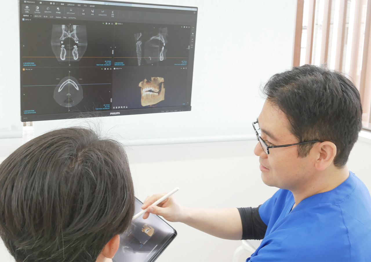 患者さまの気持ちに寄り添った親身なカウンセリング